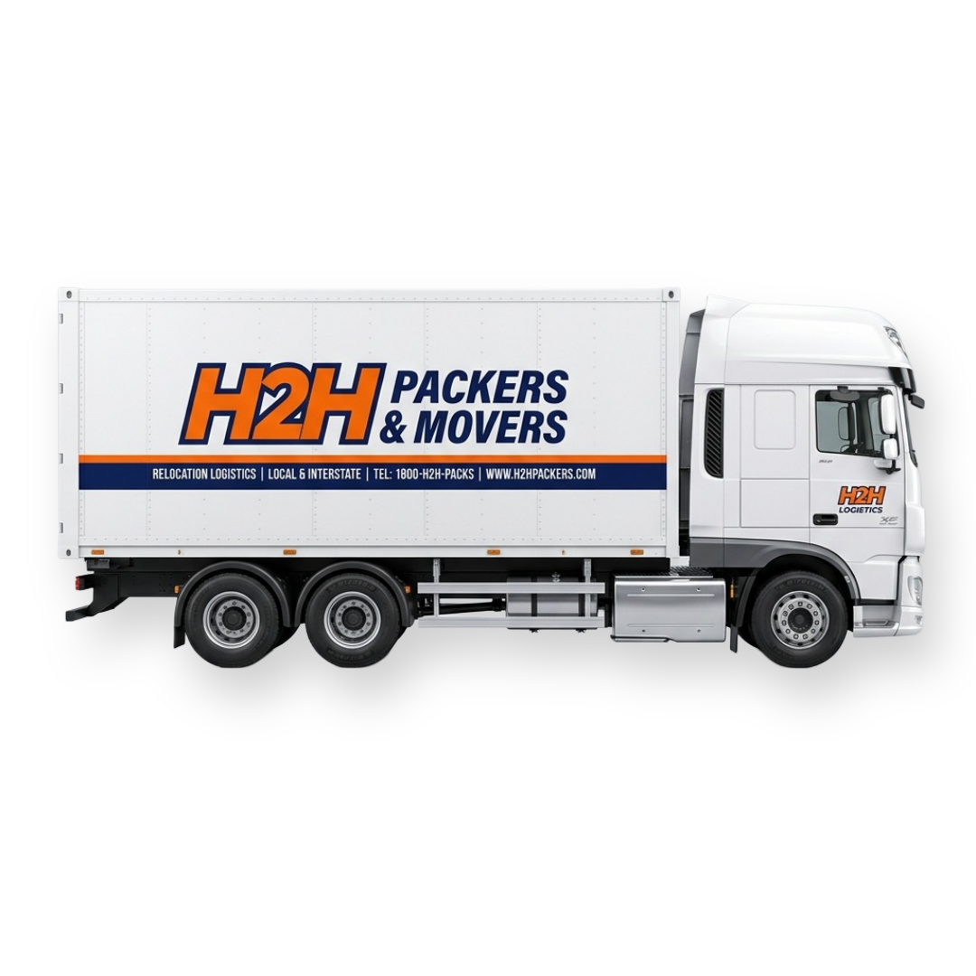 H2H Packers & Movers Container Truck